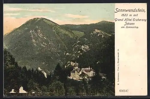 AK Schottwien, Grand Hotel Erzherzog am Semmering