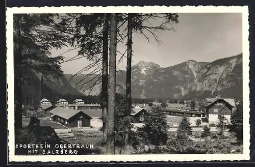 AK Obertraun, Sportheim mit Salzberg