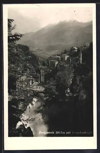 AK Badgastein, Ortschaft mit Gamskarkogel