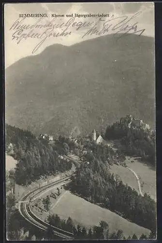 AK Semmering, Klamm und Jägergrabenviaduct