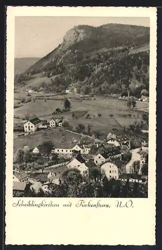 AK Scheiblingkirchen, Ortsansicht mit Türkensturz