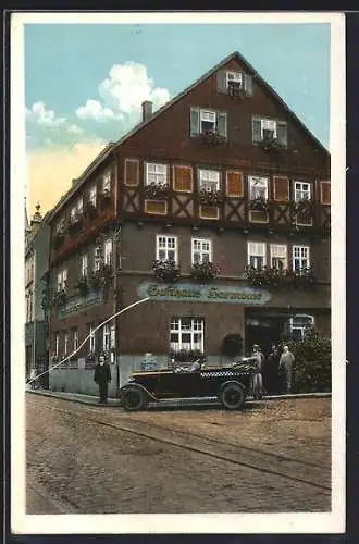 AK Eisenach /Thür., Gasthaus zur Harmonie, Bes. Martin Ift