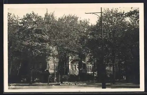 AK Berlin-Lankwitz, Kaulbachstrasse Ecke Luisenstrasse