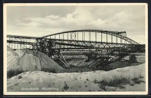 AK Lauchhammer, Förderbrücke Mückenberg
