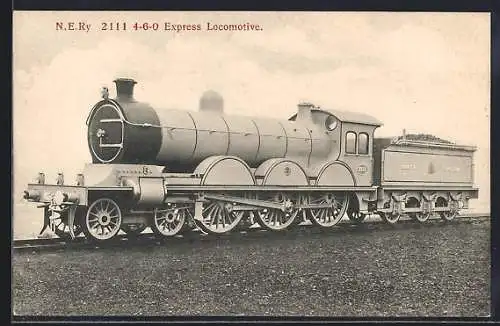 AK N. E. Ry. 2111 Express Locomotive, englische Eisenbahn