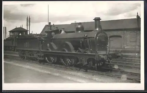 Foto-AK Dampflokomotive No. 189, englische Eisenbahn
