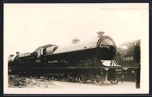 Foto-AK Dampflokomotive No. 5446 LNER, englische Eisenbahn