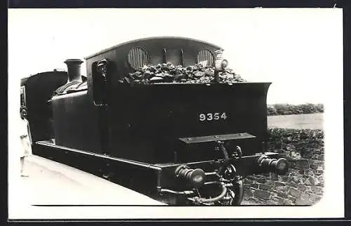 Foto-AK Dampflokomotive No. 9354, englische Eisenbahn