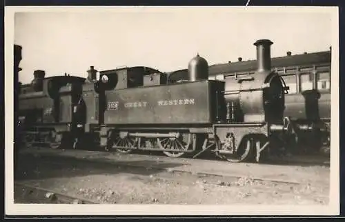 Foto-AK Dampflokomotive No. 1416 Great Western, englische Eisenbahn