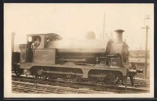 Foto-AK Dampflokomotive No. 59A, englische Eisenbahn