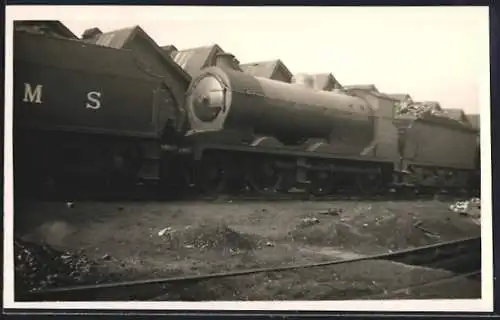 Foto-AK Dampflokomotive No. 17822 LMS, englische Eisenbahn