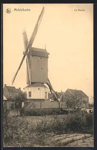 AK Middelkerke, Le Moulin, Windmühle