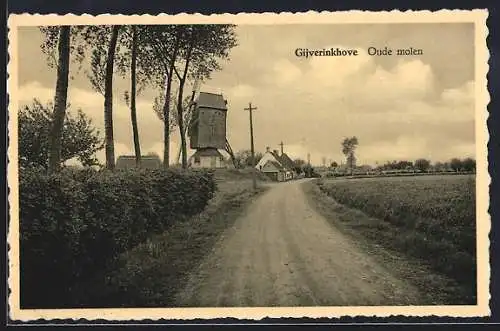 AK Gijverinkhove, Oude molen, Windmühle