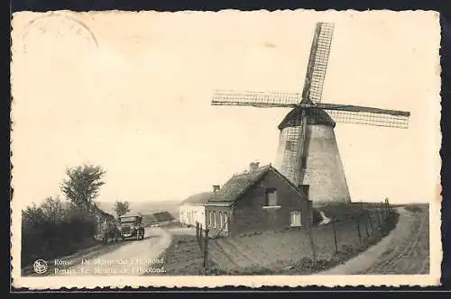 AK Renaix /Ronse, De Molen van l`Hootond, Windmühle