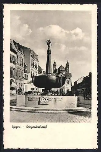 AK Speyer, Kriegerdenkmal