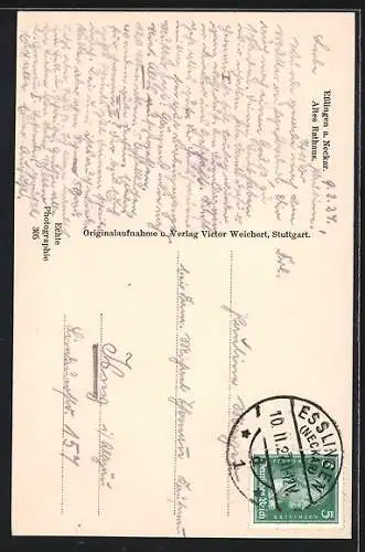 AK Esslingen / Neckar, altes Rathaus