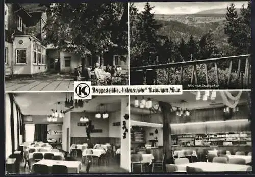 AK Meiningen /Thür., Berggaststätte Helenenhöhe