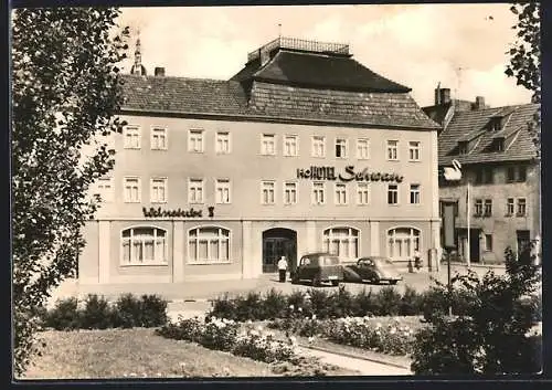 AK Bad Langensalza /Thür., Ho-Hotel Schwan