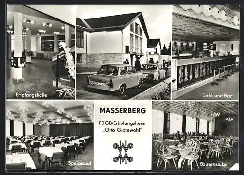 AK Masserberg, FDGB-Erholungsheim Otto Grotewohl