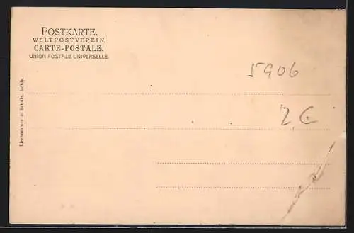 Lithographie Ruhla, Dichterhain