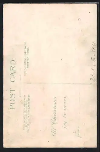 AK Newcastle, St. Nicholas Cathedral, Halt gegen das Licht