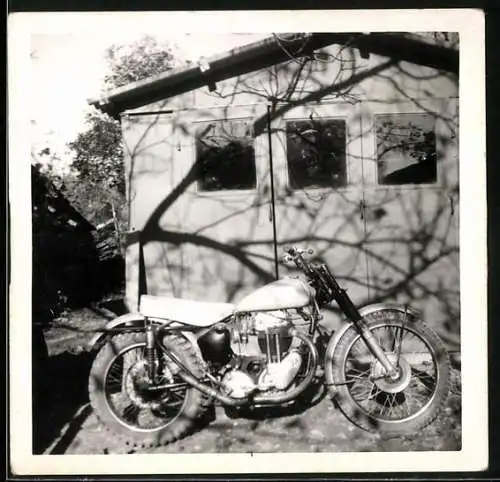 Fotografie Motorrad A.J.S. Geländemaschine, Cross-Motorrad