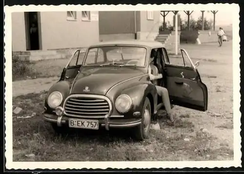 Fotografie Auto DKW-Audi, PKW mit Kennzeichen Berlin
