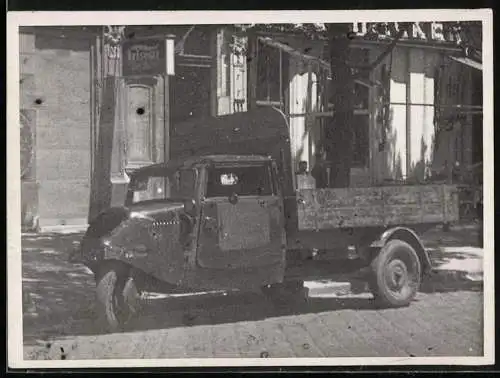 Fotografie Auto Goli Goliath, Dreirad Pritsche