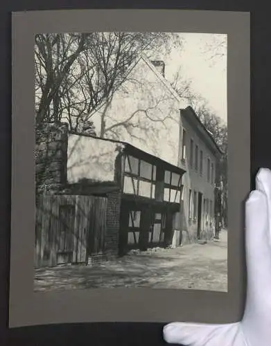 Fotografie unbekannter Fotograf, Ansicht Bernau / Mark, Partie am Henkerhaus