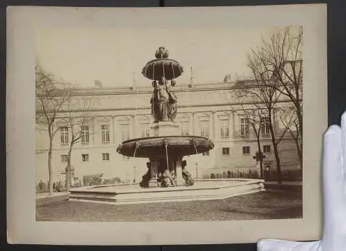 Fotografie Josef Baumeister, Ansicht Paris, La Fontaine Louvois