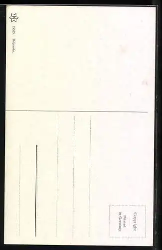 AK Porträt einer Frau mit Hut