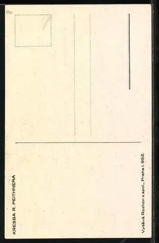 AK Portrait des Komponisten Antonin Dvorák