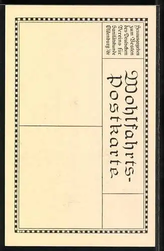 AK Brustbild von Generalfeldmarschall Paul von Hindenburg in Uniform