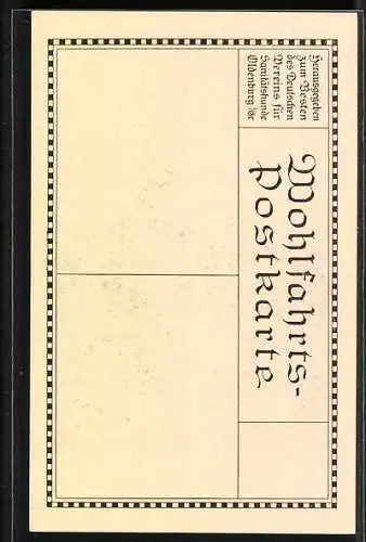 AK Portrait Generalfeldmarschall Paul von Hindenburg in Uniform mit Orden