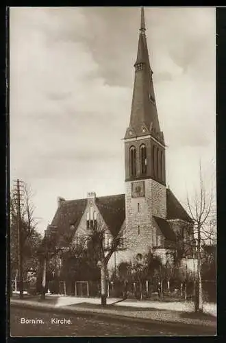 AK Bornim, an der Kirche