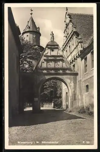 AK Wiesenburg i. M., Männekentor