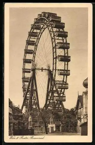 AK Wien, Riesenrad auf dem Wiener Prater