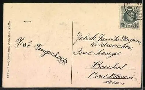 AK Heyst-s-Mer, Les Bains, Kinder im Badeanzug am Strand