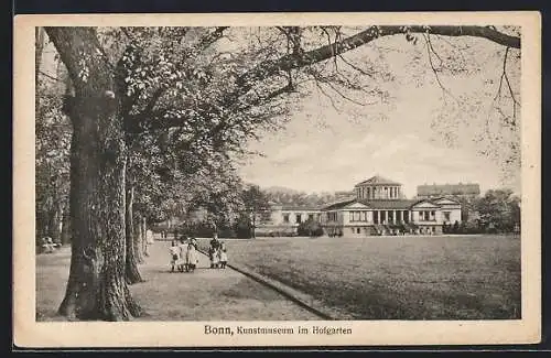 AK Bonn, Kunstmuseum im Hofgarten