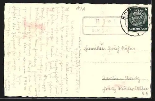 AK Willingen /Waldeck, Ortsansicht, Viadukt