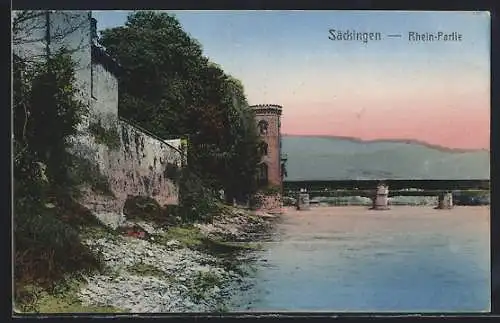 AK Säckingen, Rhein-Partie