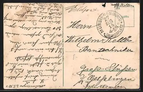 AK Münsingen, Barackenlager, Truppenübungsplatz