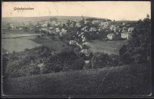 AK Grünhainichen, Ortsansicht