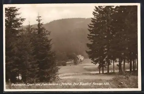 AK Putzmühle i. Pöbeltal, Sport- und Fremdenheim