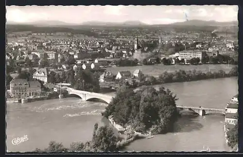 AK Rheinfelden /Baden, Rheinbrücke zur Schweiz