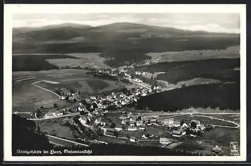 AK Königshütte im Harz, Gesamtansicht
