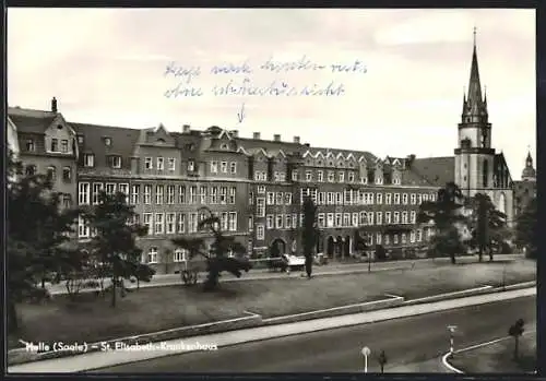 AK Halle /Saale, St. Elisabeth-Krankenhaus