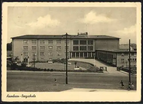 AK Hamborn / Rhein, Blick auf Bergschule