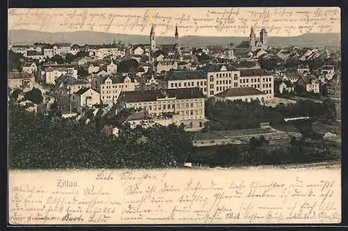 AK Zittau, Gesamtansicht