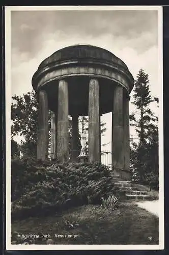 AK Wörlitz, Park, Venustempel